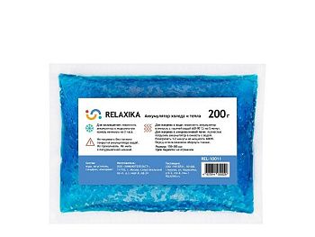 Аккумулятор холода и тепла Relaxika 200 г Аккумулятор холода и тепла Relaxika 200 г
