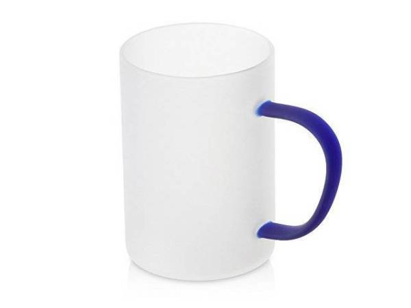 Стеклянная матовая кружка для сублимации «Акцент»