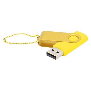 Флешка Designer To Go 2.0 USB 16Gb, желтый Флешка Designer To Go 2.0 USB 16Gb, желтый