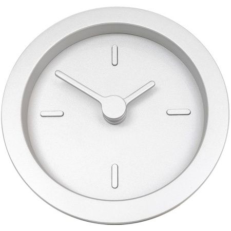 Часы настольные Bronco XXS Sparky, серебристые