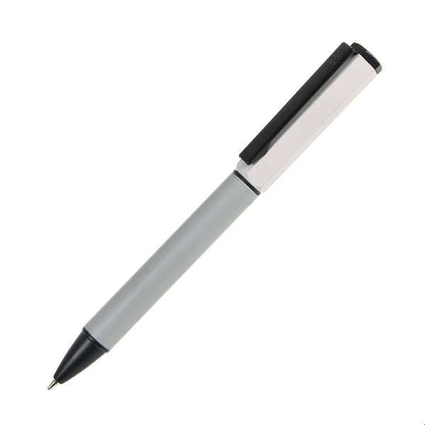 BRO, ручка шариковая, белый, металл