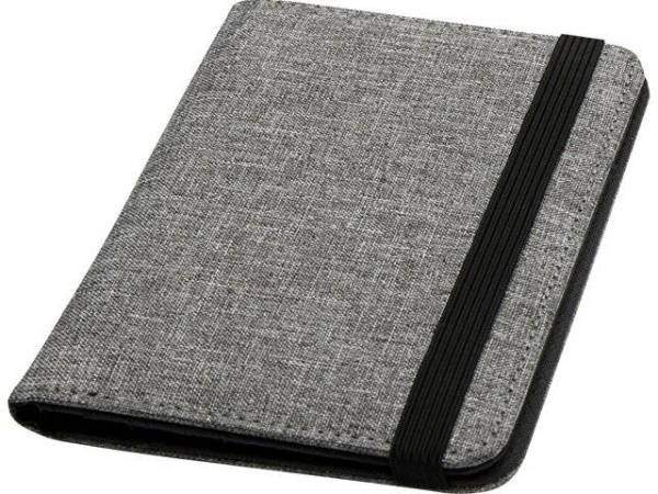 Держатель паспорта «Ross» с RFID-защитой из переработанного PET-пластика Держатель паспорта «Ross» с RFID-защитой из переработанного PET-пластика