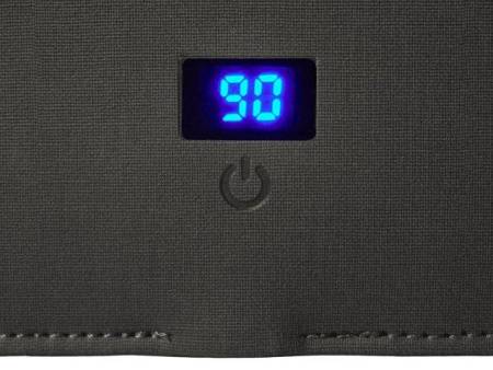 Подарочный набор металлическая ручка и блокнот А5 "Twilight"  со светящимся логотипом и пауэрбэнком