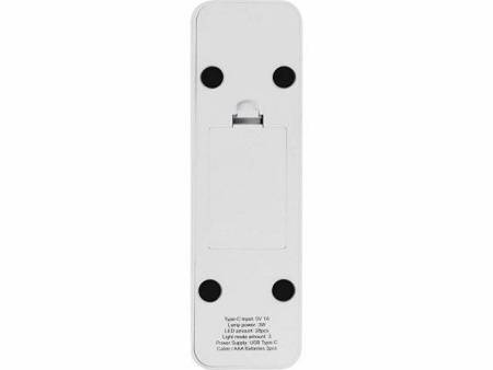 Складывающаяся настольная LED лампа "Stack N", 3 Вт, белый