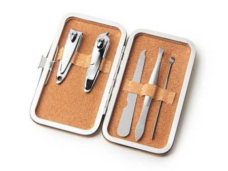 Набор для маникюра "Naomi", натуральный