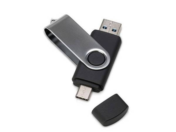 USB3.0/USB Type-C флешка на 16 Гб «Квебек C»