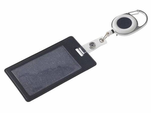 Чехол для пропуска с ретрактором «Favor» Чехол для пропуска с ретрактором «Favor»