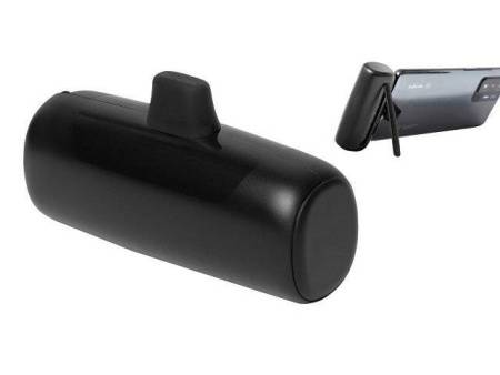 Внешний аккумулятор с разъёмом Type-C «Inject», 4000 mAh, черный