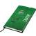 Бизнес-блокнот "Creative", 130*210 мм,  зеленый, на магнитах, нелинованный блок, тиснение