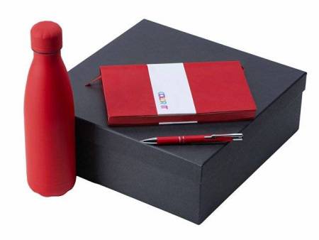 Подарочный набор "Color it" с блокнотом, металлической ручкой и термобутылкой