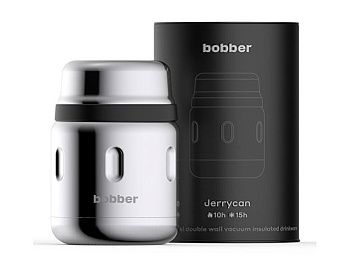 Термос для еды, вакуумный, бытовой, тм "bobber". Объем 0.47 литра. Артикул Jerrycan-470 Glossy Термос для еды, вакуумный, бытовой, тм "bobber". Объем 0.47 литра. Артикул Jerrycan-470 Glossy