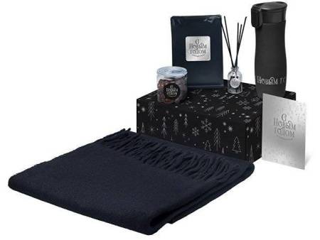 Подарочный набор «Re:Harmony» с палантином и термокружкой