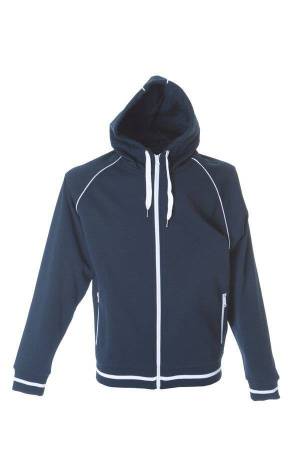 Толстовка мужская "COIMBRA" , белый, S, 80% полиэстер, 20% хлопок