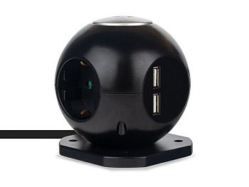 Сетевой фильтр Rombica NEO SPHERUM Black Сетевой фильтр Rombica NEO SPHERUM Black