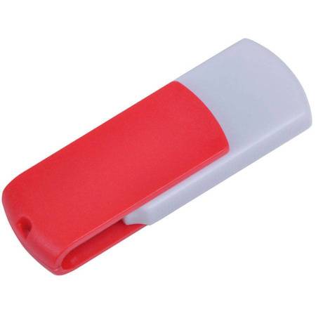 USB flash-карта "Easy" (8Гб),белая с красным, 5,7х1,9х1см USB flash-карта "Easy" (8Гб),белая с красным, 5,7х1,9х1см