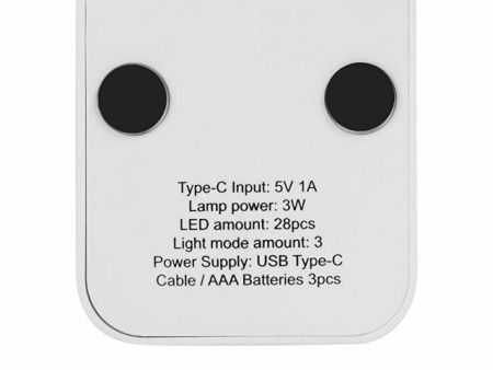 Складывающаяся настольная LED лампа "Stack N", 3 Вт, белый Складывающаяся настольная LED лампа "Stack N", 3 Вт, белый