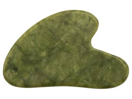 Сет роллер и гуаша "Rituals" из нефрита, зеленый