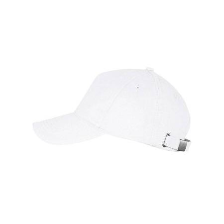 Бейсболка "LONG BEACH", 5 клиньев, метал. застежка, бежевый, 100% хлопок