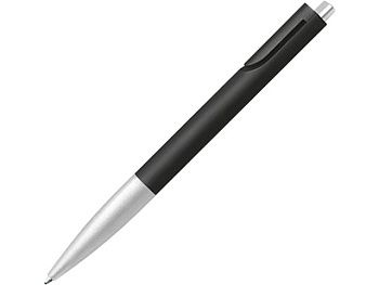 Ручка шариковая 283 noto, Черно-серебристый, M16 Ручка шариковая 283 noto, Черно-серебристый, M16