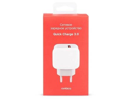 Сетевое зарядное устройство Rombica NEO ZQ1 Quick, белый