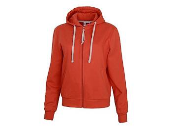 Толстовка на молнии "Perform" женская, красный