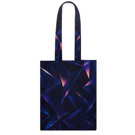 Сумка для покупок Бэлли с полноцветной печатью, длина ручек 70 см