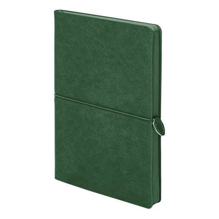 Ежедневник недатированный Fusion, А5, бирюзовый, кремовый блок,