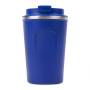 Термокружка OFFROAD, 400мл. синий, нержавеющая сталь