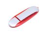 USB 2.0- флешка промо на 16 Гб овальной формы
