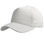 Бейсболка "Breeze", 5 клиньев,  застежка на липучке, белый, 100% хлопок