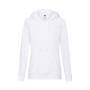 Толстовка женская "LIGHTWEIGHT", белый_XS, 80% хлопок, 20% полиэстер
