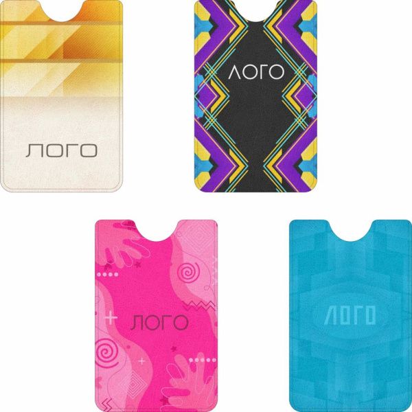 Чехол для карты с RFID-защитой на заказ, ПВХ
