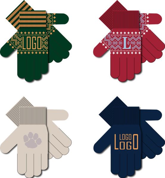 Перчатки на заказ Guanti, акрил