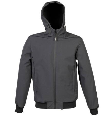 Куртка мужская "LONDON", красный, S, 94% полиэстер, 6% эластан