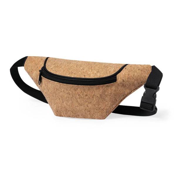 Сумка на пояс "Nussa", 31x13 см, светло-коричневый, осн.ткань: пробковое дерево Сумка на пояс "Nussa", 31x13 см, светло-коричневый, осн.ткань: пробковое дерево