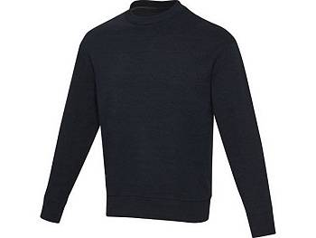 Jet унисекс Aware™ свитер с круглым вырезом из переработанных материалов - Темно - синий