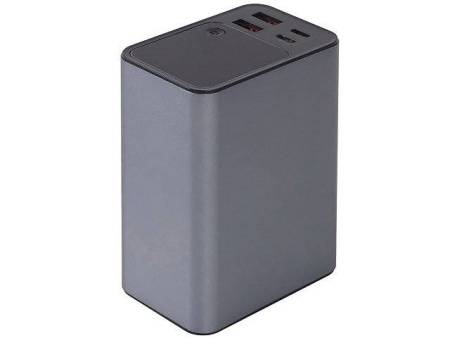 Внешний аккумулятор для ноутбуков «EpIQ», 100 Вт, 30000 mAh, темно-серый