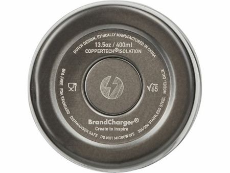 Вакуумная термокружка с медной изоляцией «Calix», 400 мл, серый