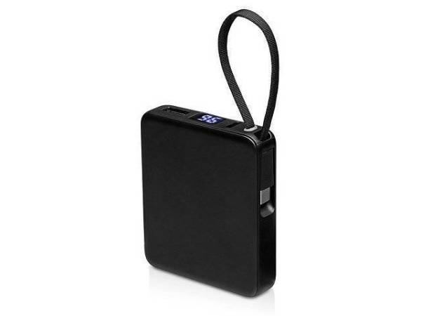 Внешний аккумулятор со встроенным кабелем USB-C «Дэнси», 5000 мАч