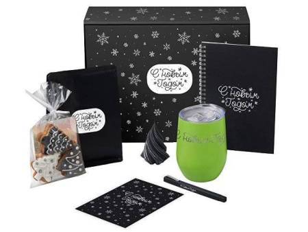 Подарочный набор «Re:Start» с термокружкой, кофе и блокнотом