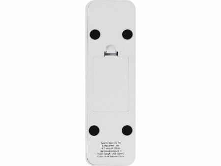 Складывающаяся настольная LED лампа "Stack N", 3 Вт, белый Складывающаяся настольная LED лампа "Stack N", 3 Вт, белый