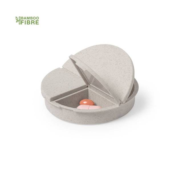 Таблетница BETUR, 3 отсека, h=1,7 cm, d=7,5 см, пластик Таблетница BETUR, 3 отсека, h=1,7 cm, d=7,5 см, пластик