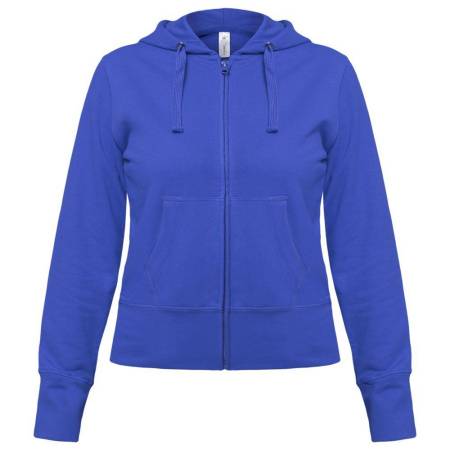 Толстовка женская Hooded Full Zip белая