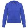 Толстовка женская Hooded Full Zip белая