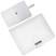 Папка А5 с блокнотом "Classic",белая,17,5х23х1,7см, искусственная кожа