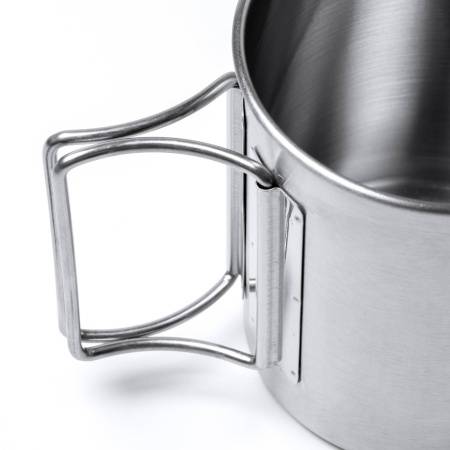 Кружка из нержавеющей стали TEIDE, Серебро Кружка из нержавеющей стали TEIDE, Серебро
