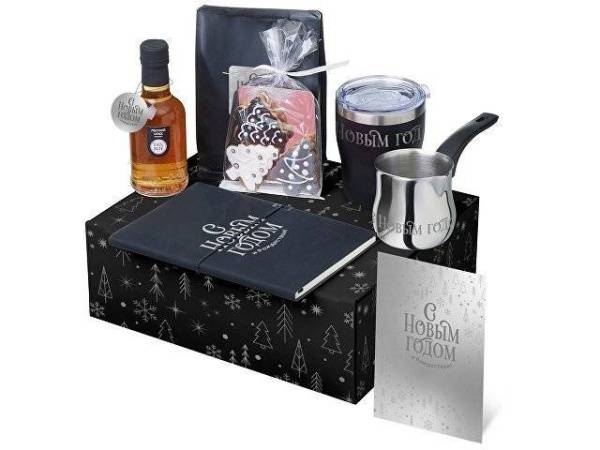 Подарочный набор «Re:Routine» с туркой, термокружкой и кофе