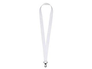 Ланъярд 2 см под сублимацию с трендовым карабином, черный