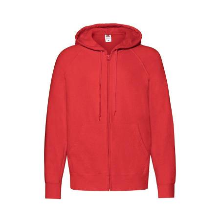Толстовка без начеса "Lightweight Hooded Sweat",  белый, S, 80% х/б 20% полиэстер