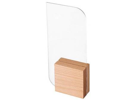 Награда из акрила с деревянным основанием "Valor"